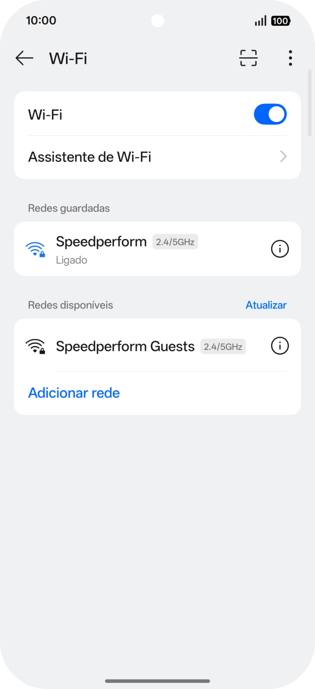 Para voltar ao ecrã inicial, deslize o dedo de baixo para cima a partir da base do ecrã.
