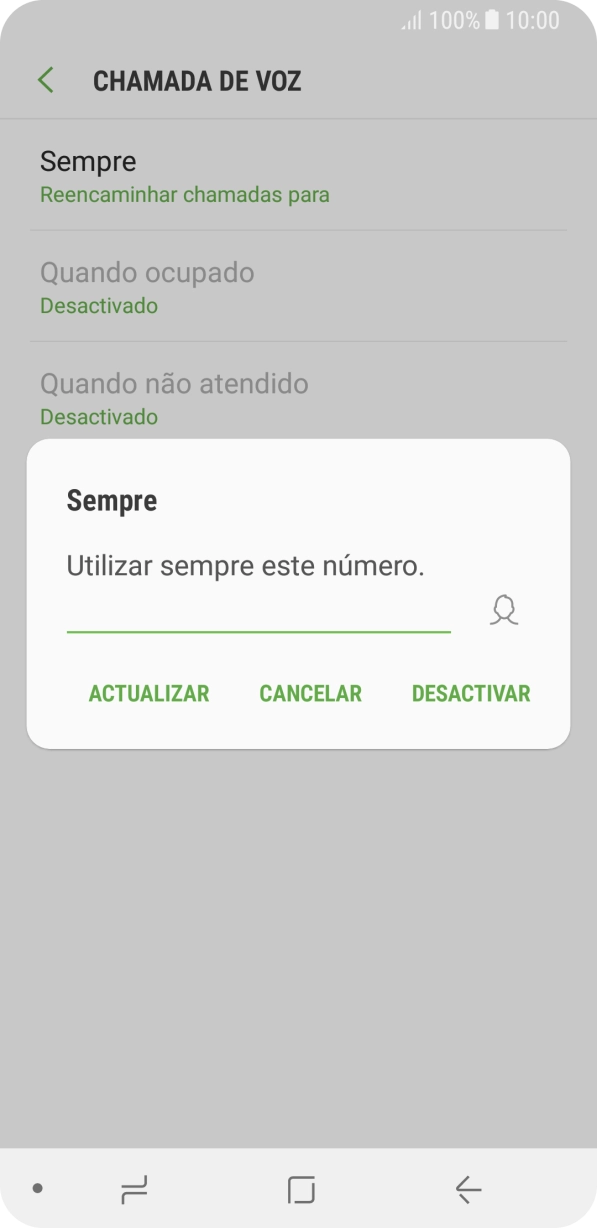 Prima DESACTIVAR.