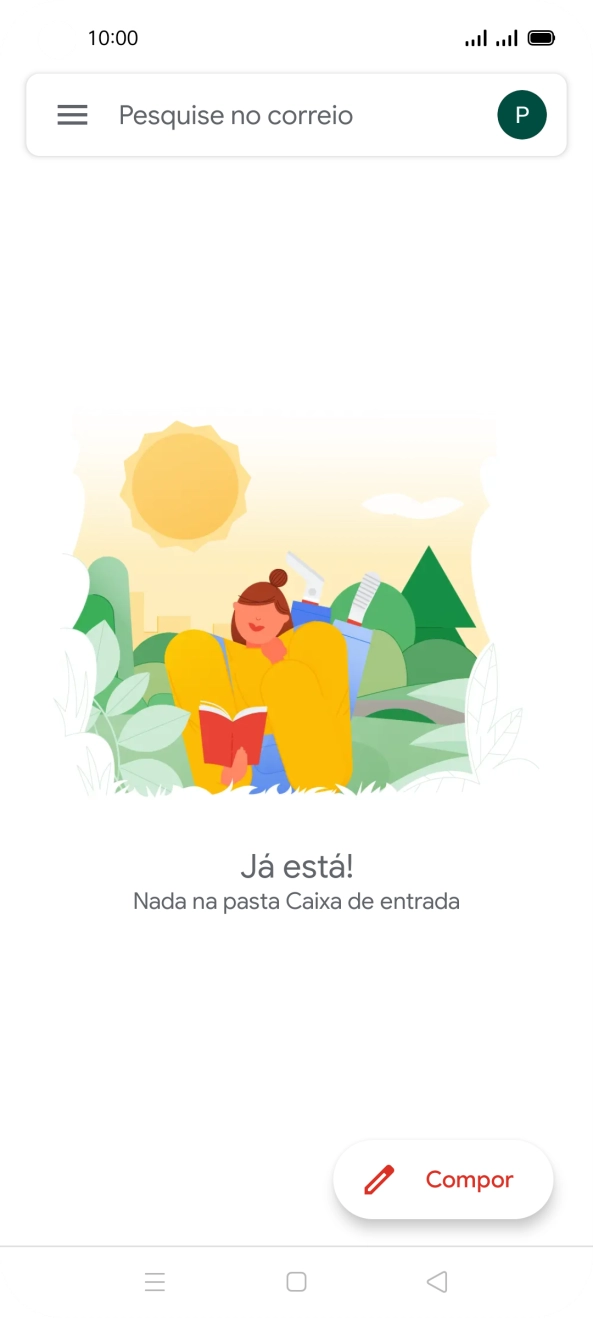 Prima o ícone de perfil.