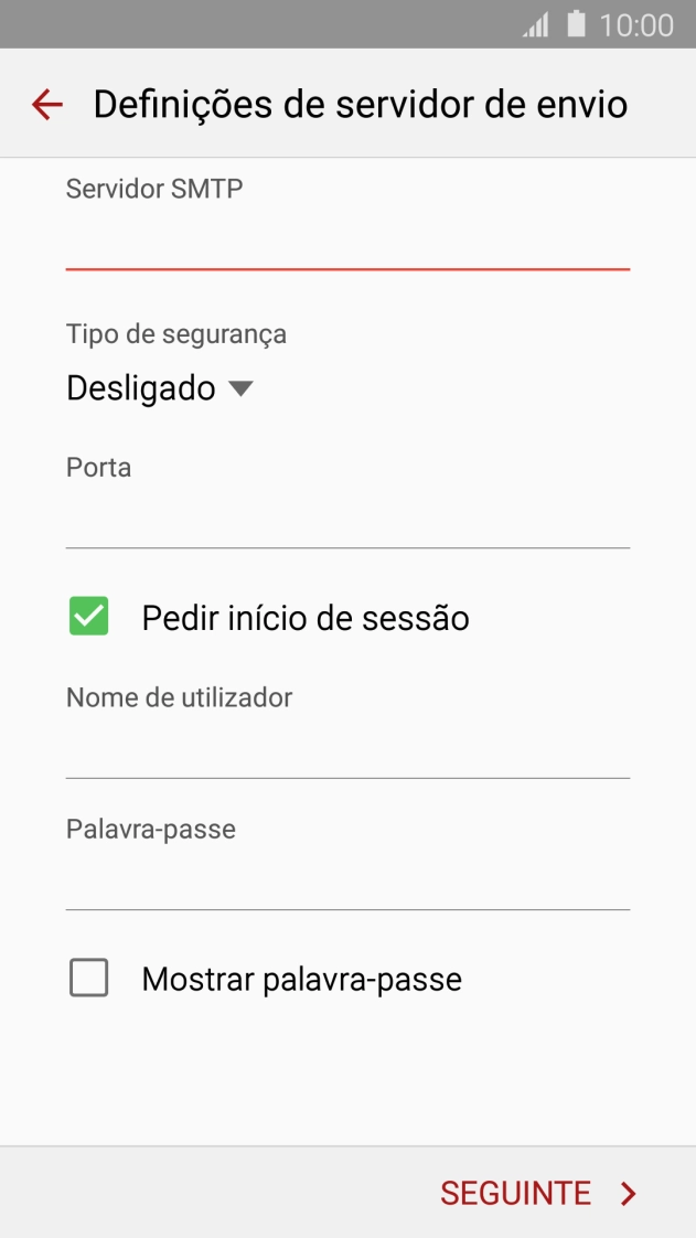 Prima o campo sob 
