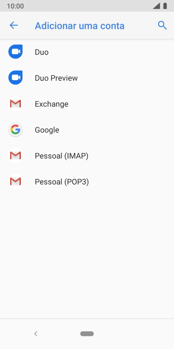 Prima Pessoal (POP3).