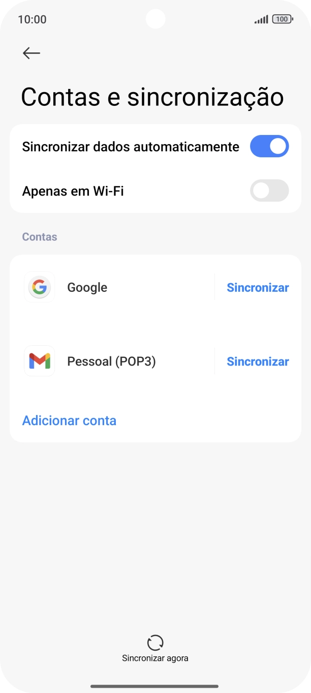Para voltar ao ecrã inicial, deslize o dedo de baixo para cima a partir da base do ecrã.
