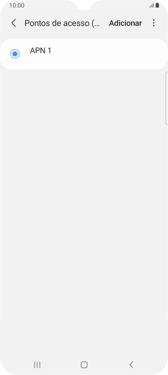 Prima Adicionar.