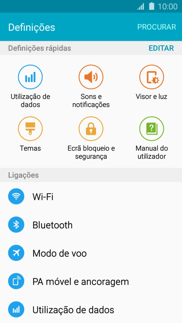 Prima Utilização de dados.