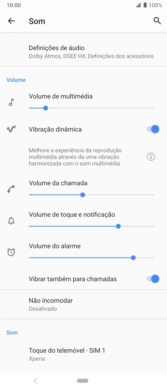 Prima Toque do telemóvel.