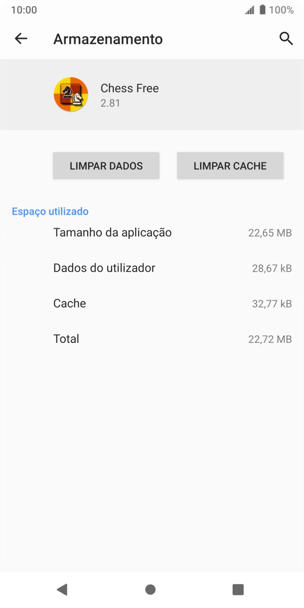Prima LIMPAR CACHE.