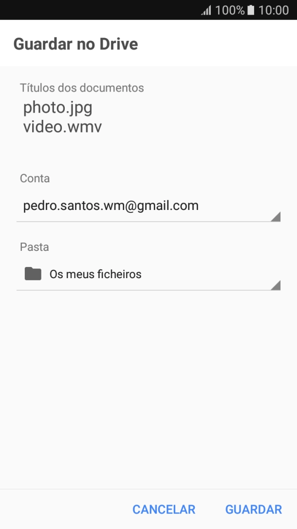 Prima GUARDAR.