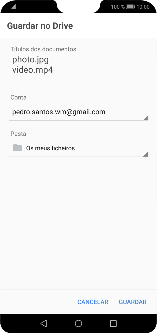 Prima GUARDAR.