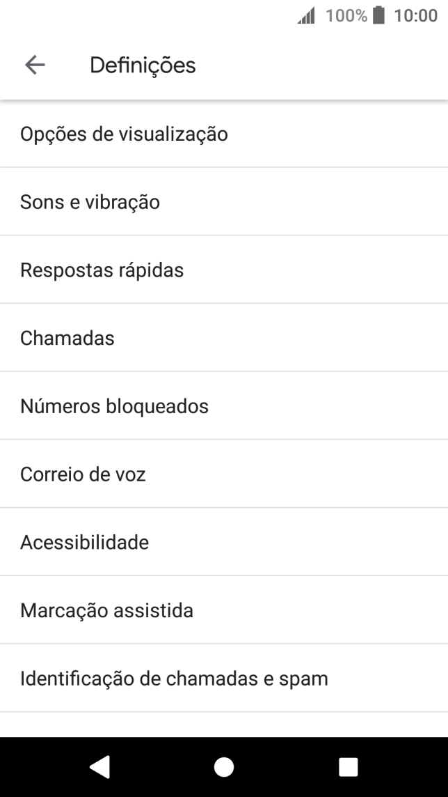 Prima Correio de voz.