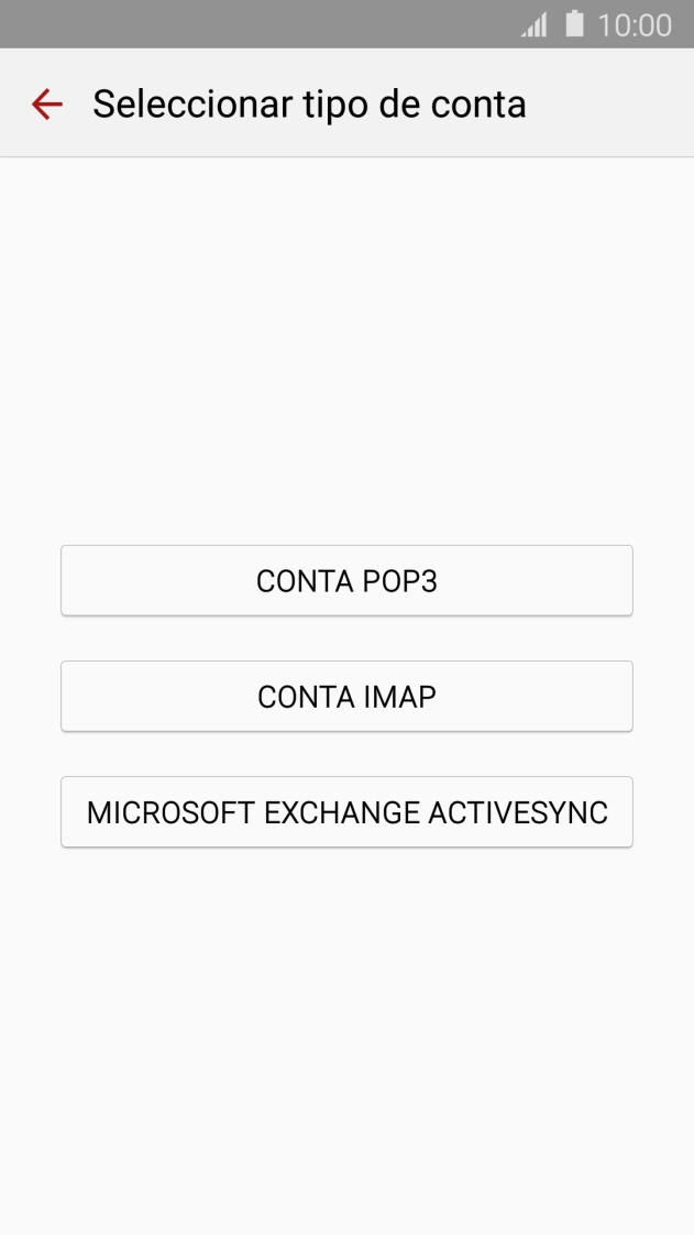 Prima CONTA POP3.