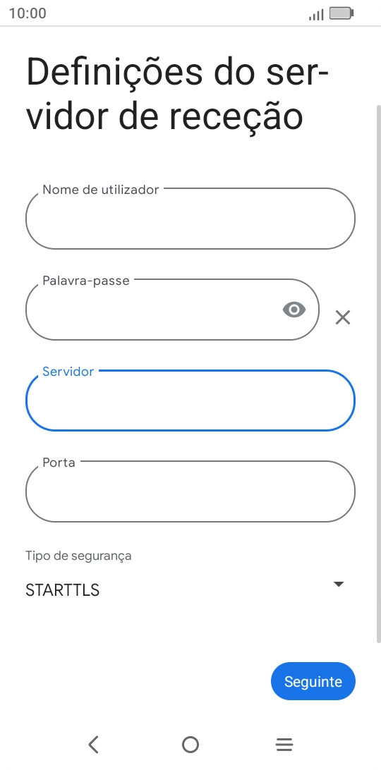 Prima o campo sob 