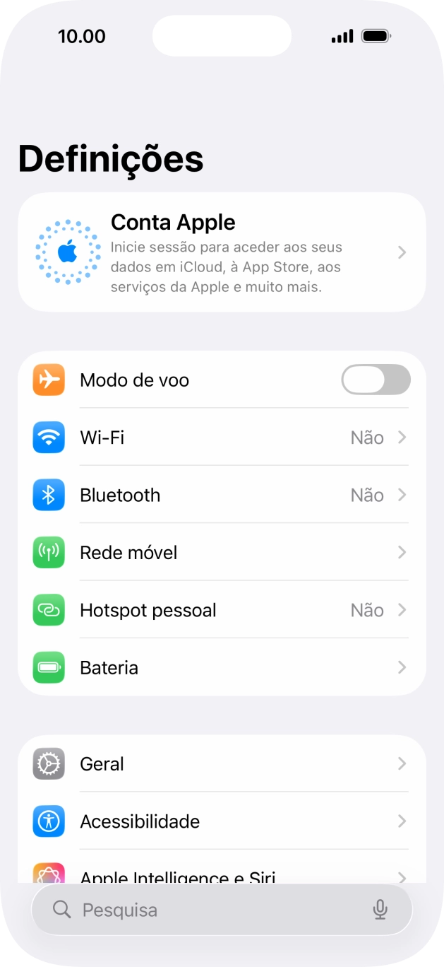 Prima Conta Apple.