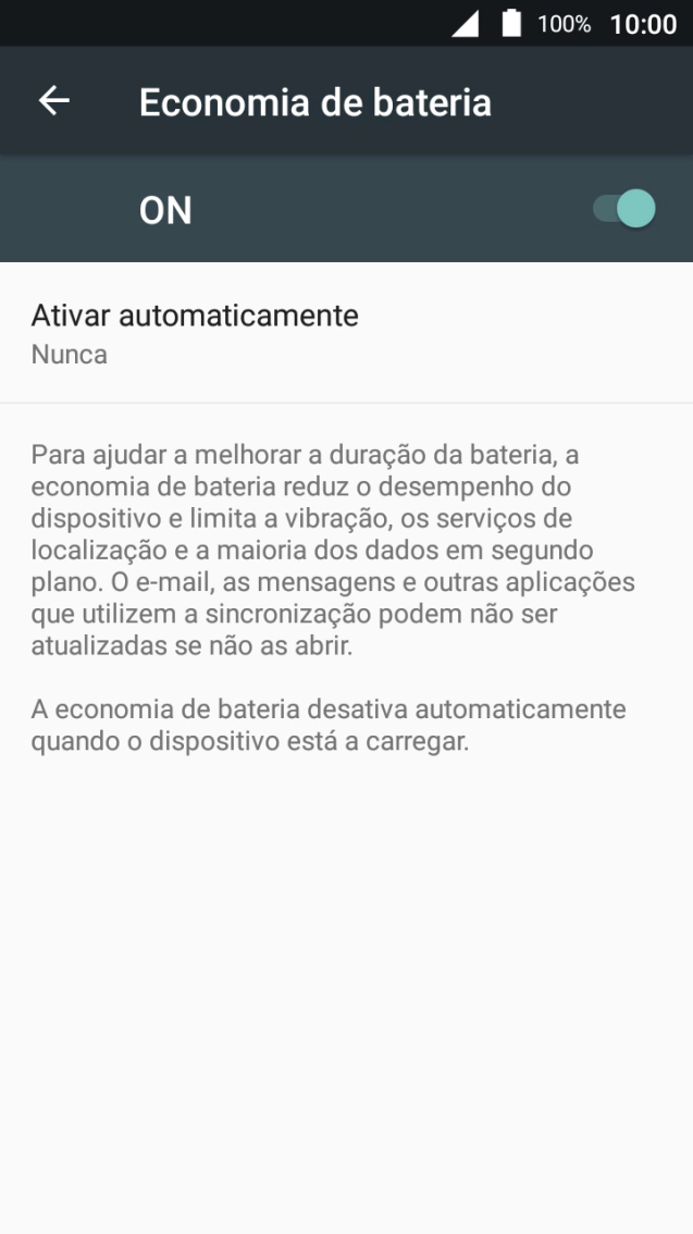 Prima a tecla de início para terminar e voltar ao ecrã inicial.