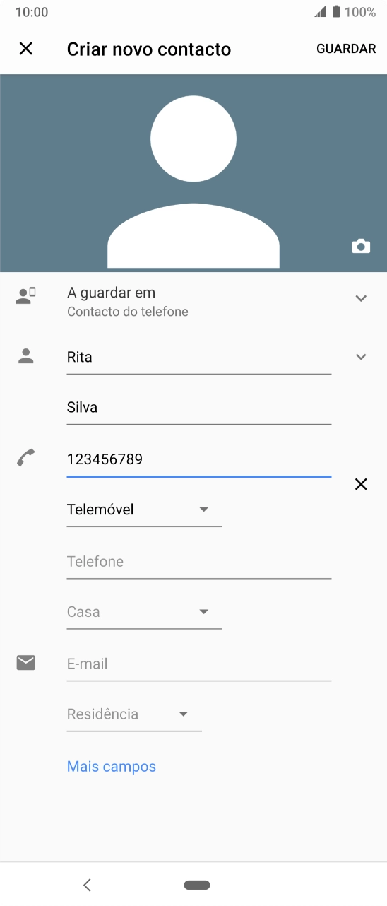 Prima GUARDAR.