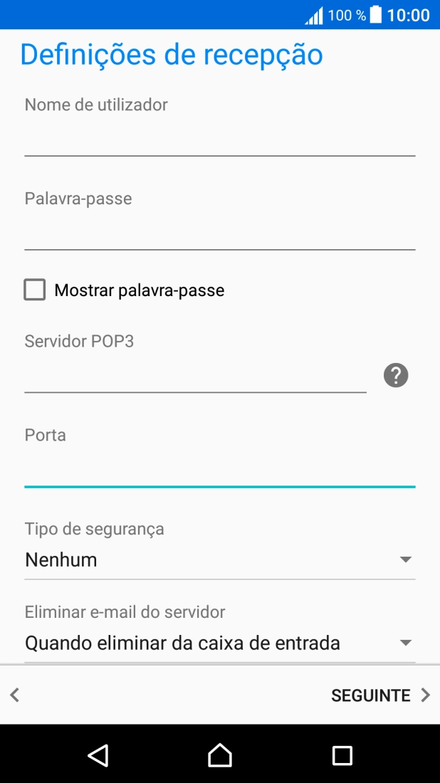 Prima a lista suspensa sob 