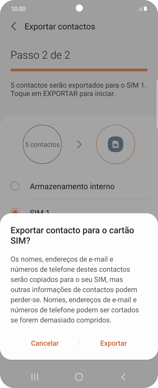 Prima Exportar.
