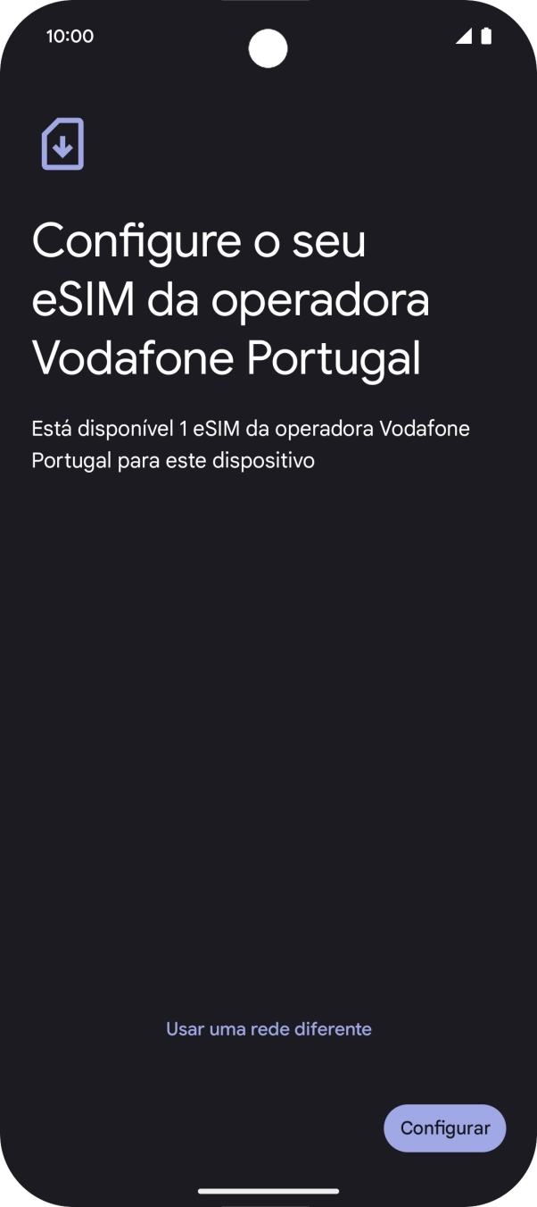 Prima Configurar.