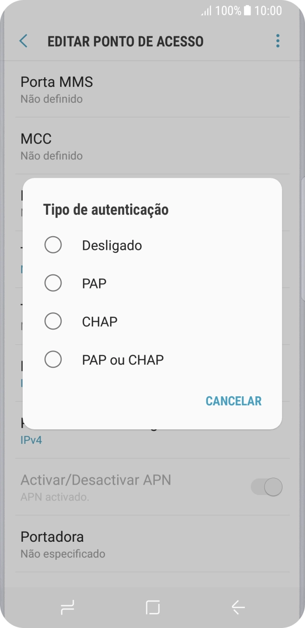 Prima Desligado.
