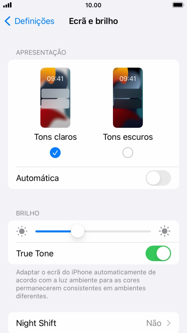 Prima Tons escuros.