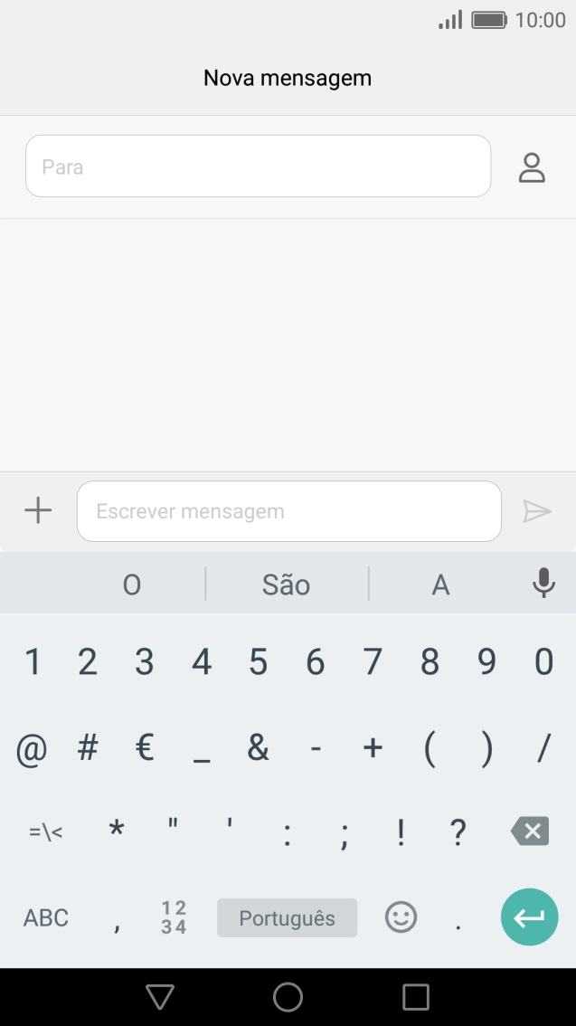 Prima =\ para ver mais caracteres especiais.
