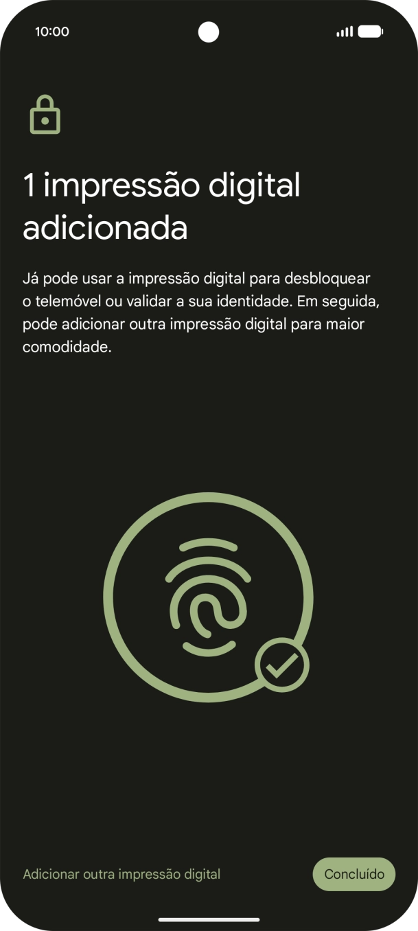 Prima Concluído.