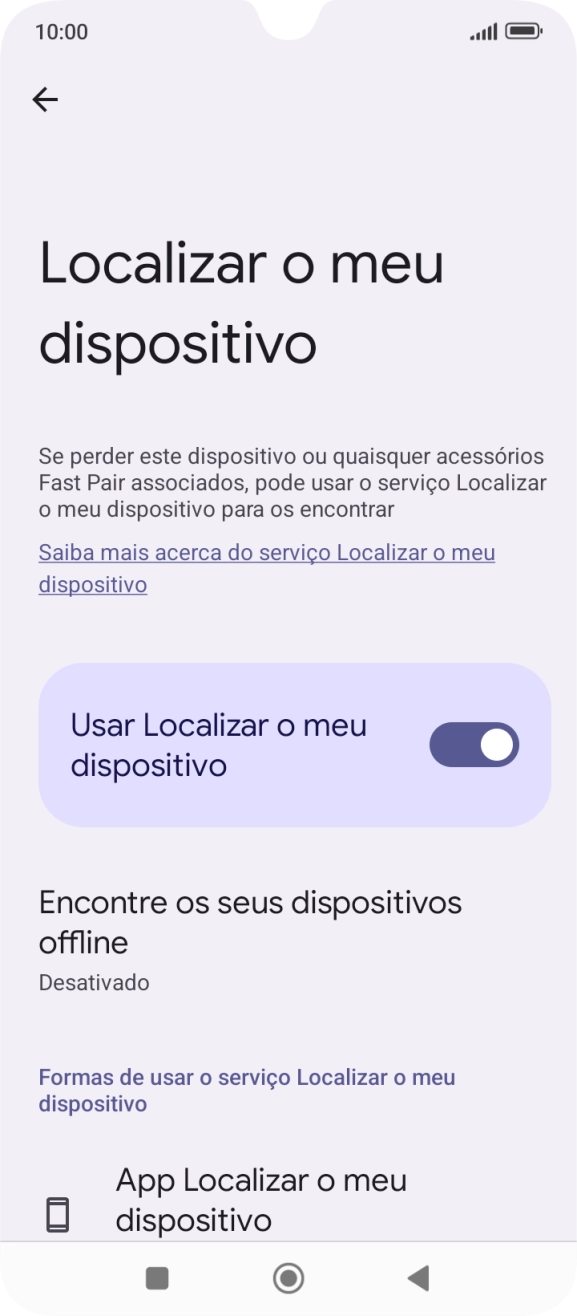 Prima a tecla de início para terminar e voltar ao ecrã inicial.