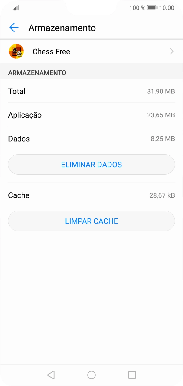 Prima LIMPAR CACHE.