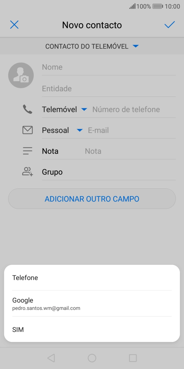 Prima Número de telefone.