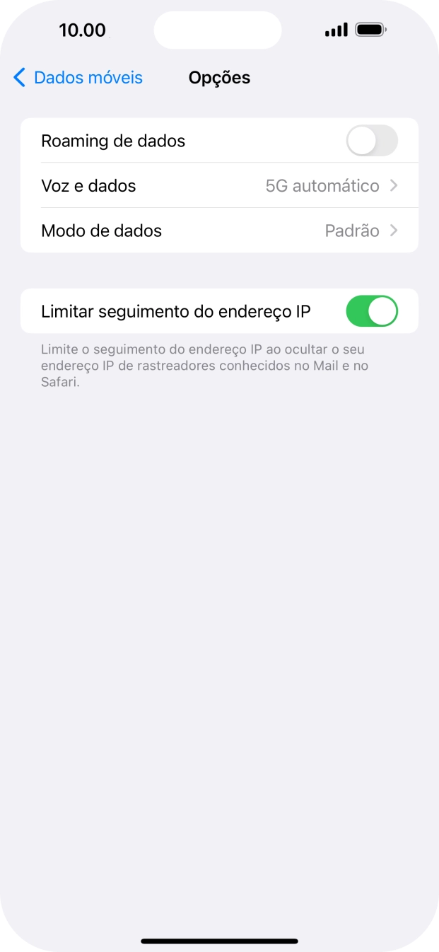 Prima Modo de dados.