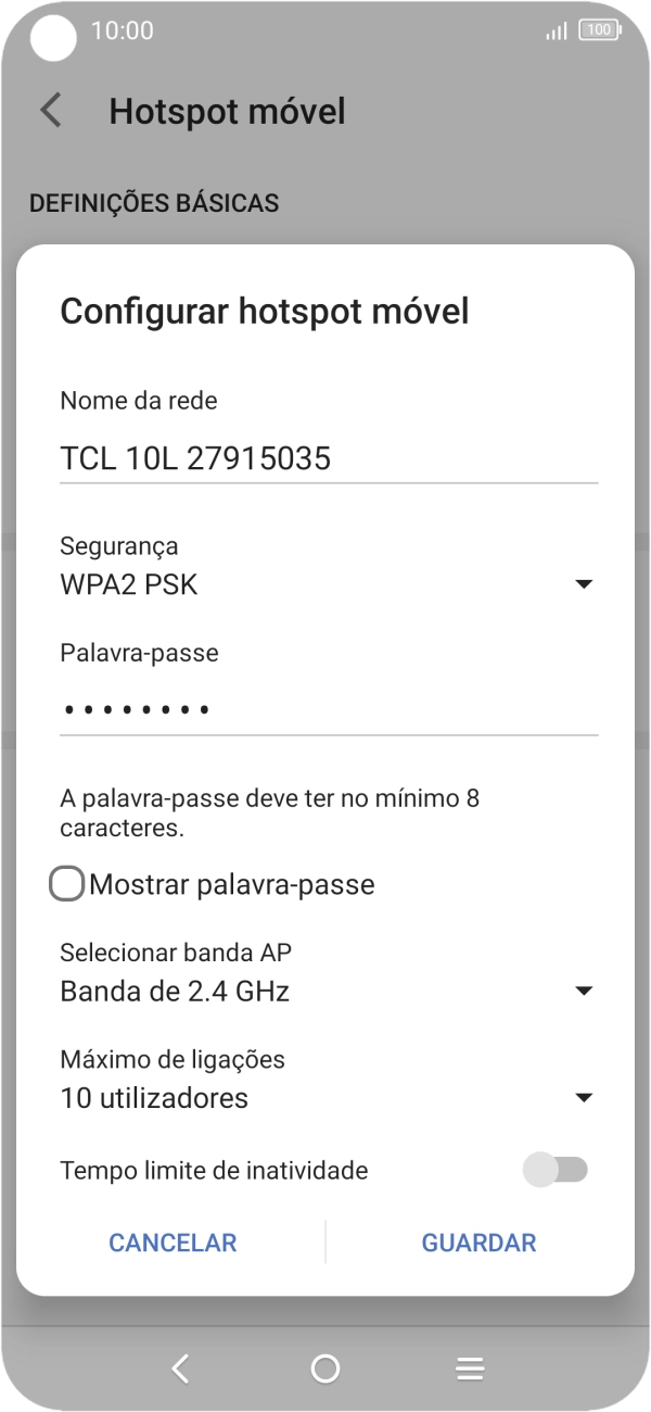 Prima o campo sob 