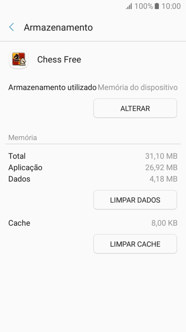 Prima LIMPAR CACHE.