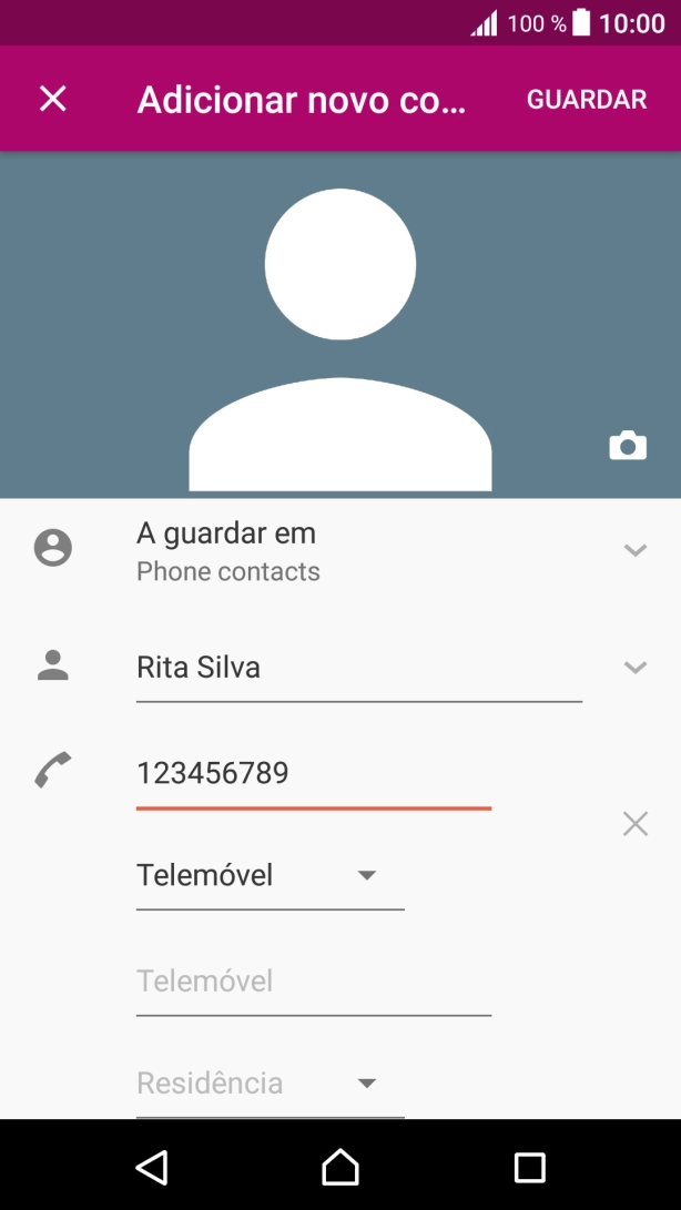 Prima GUARDAR.