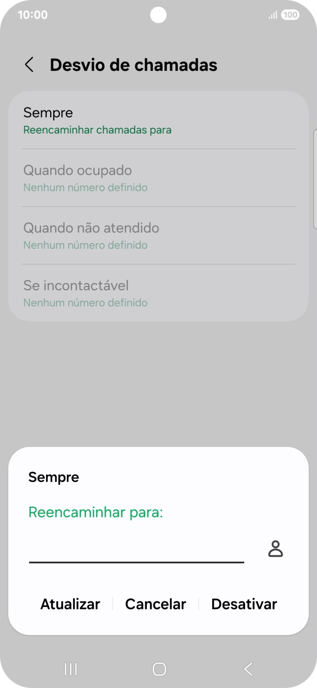 Prima Desativar.