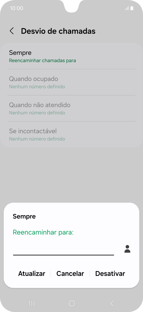 Prima Desativar.