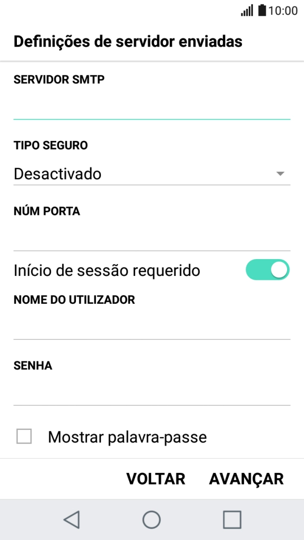 Prima a lista suspensa sob 