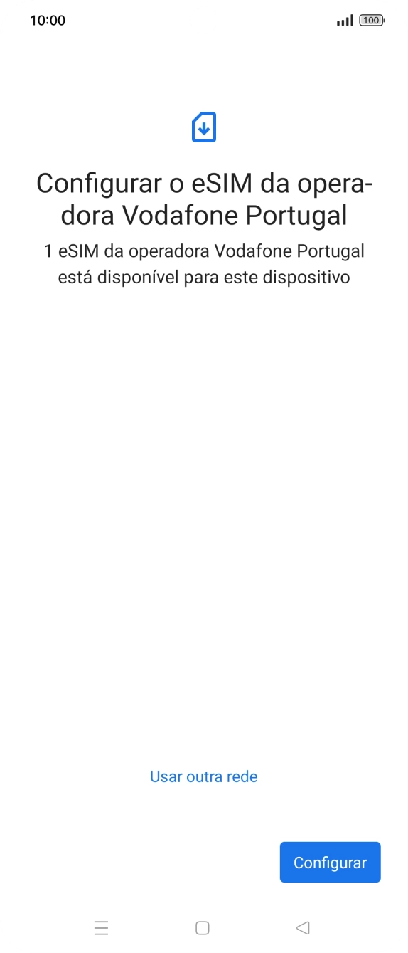 Prima Configurar.