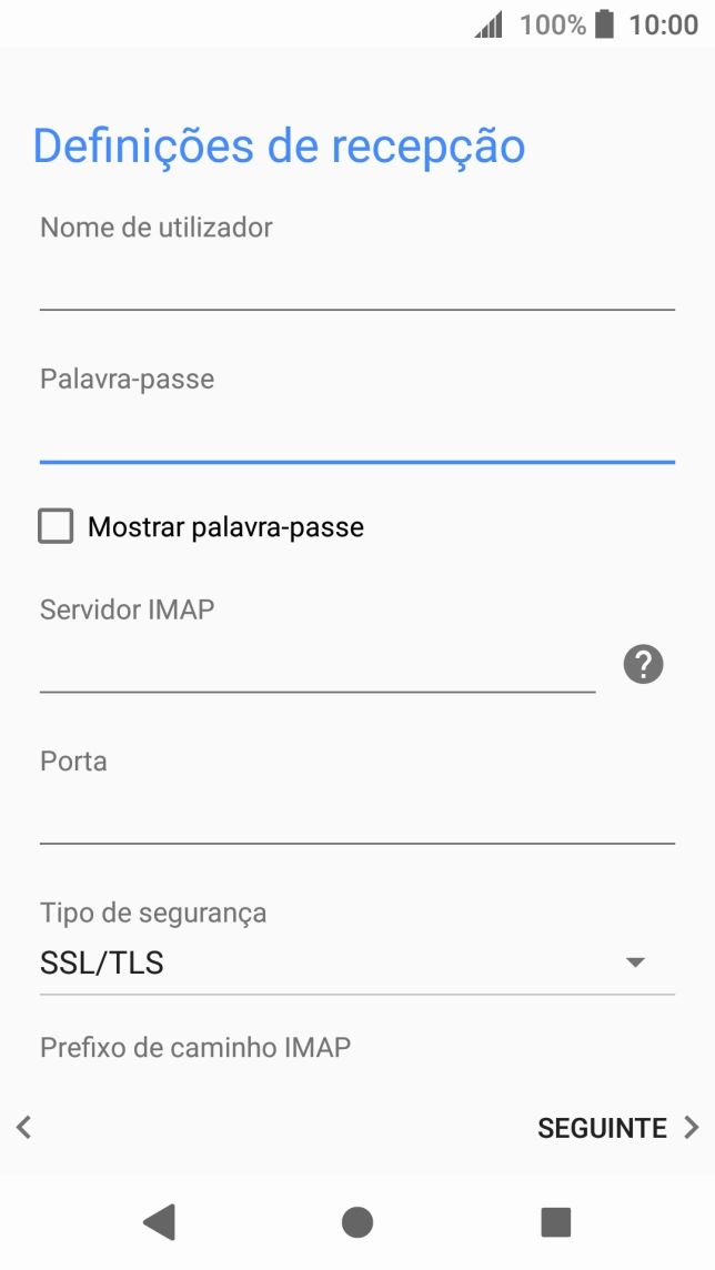 Prima o campo sob 