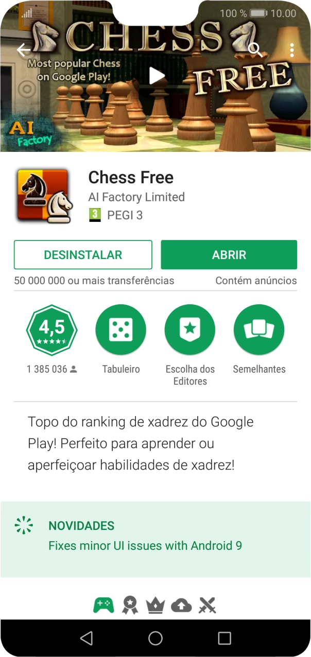 Prima DESINSTALAR.