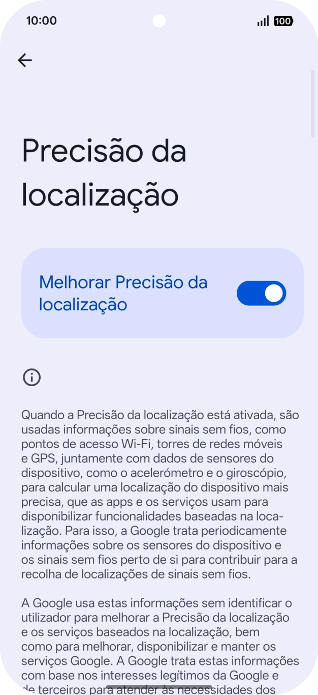 Se premir o indicador junto a 
