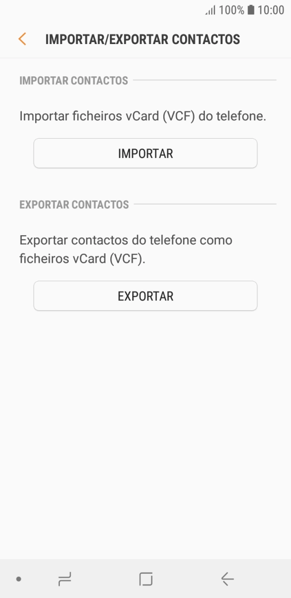 Prima IMPORTAR.
