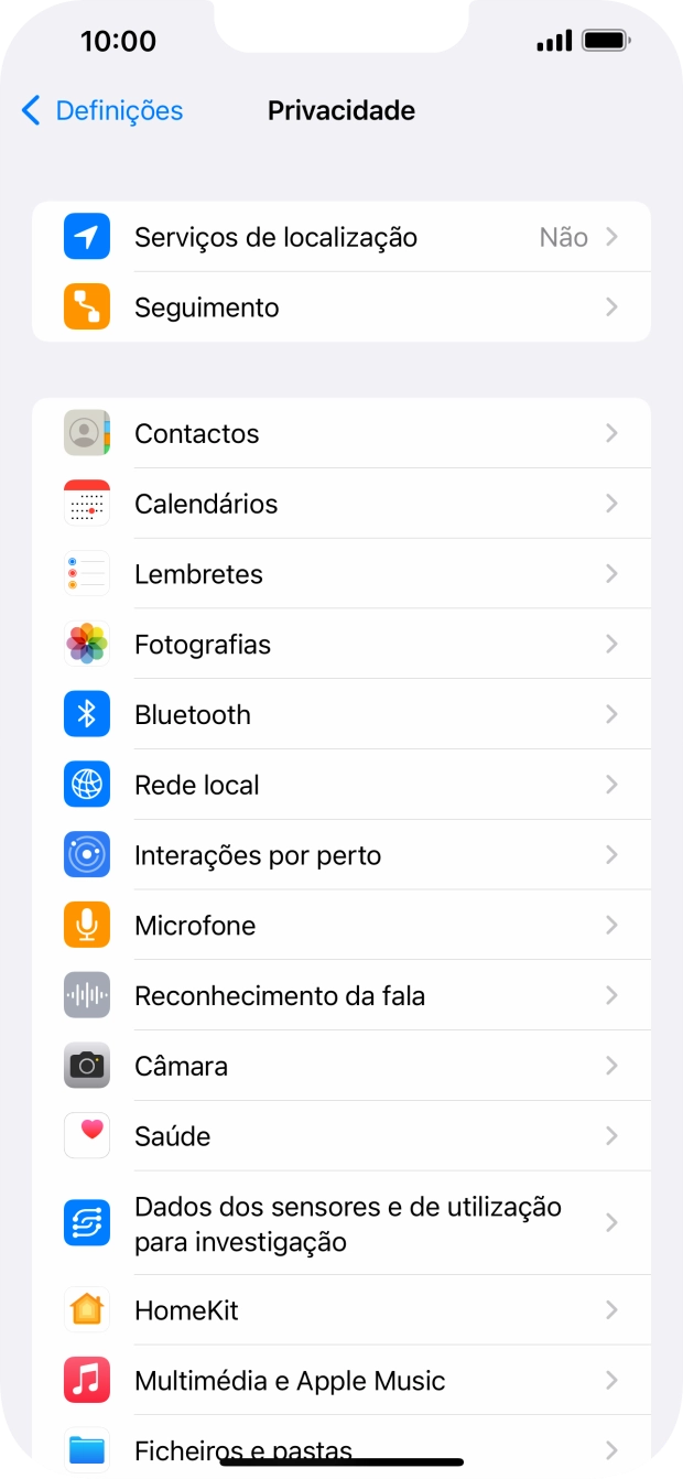 Prima Serviços de localização.