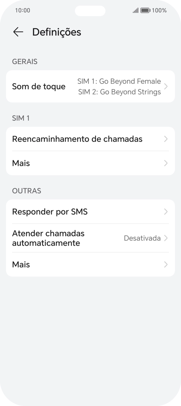 Prima Reencaminhamento de chamadas.