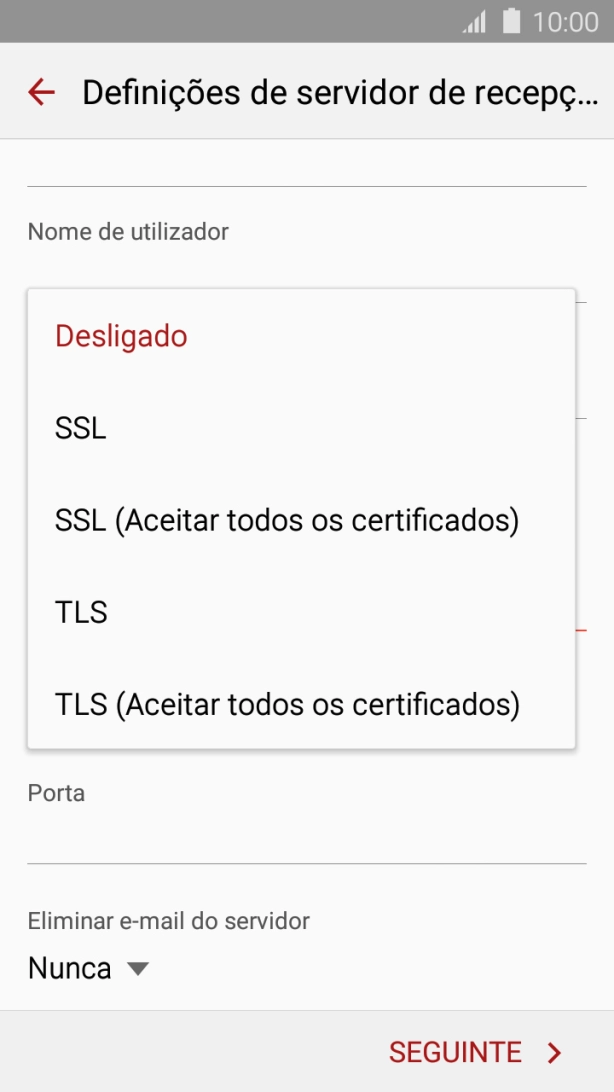 Prima Desligado.