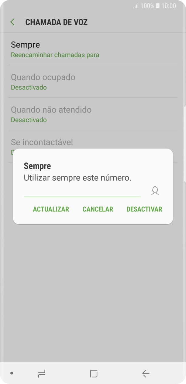 Prima DESACTIVAR.
