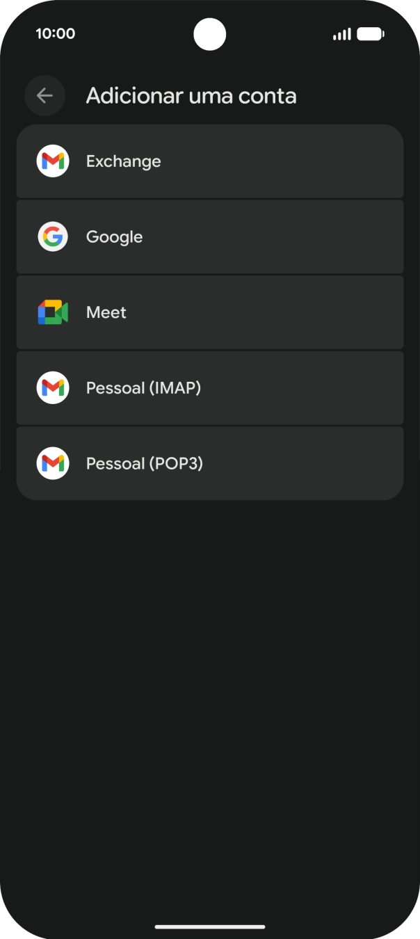 Prima Pessoal (IMAP).