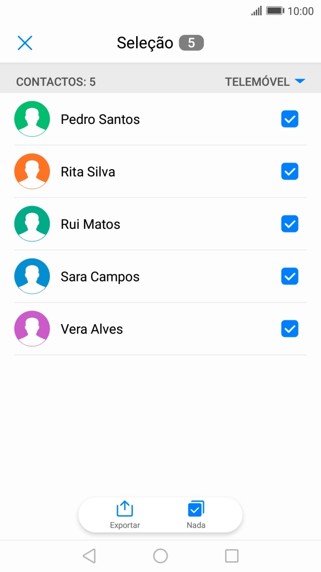 Prima Exportar.