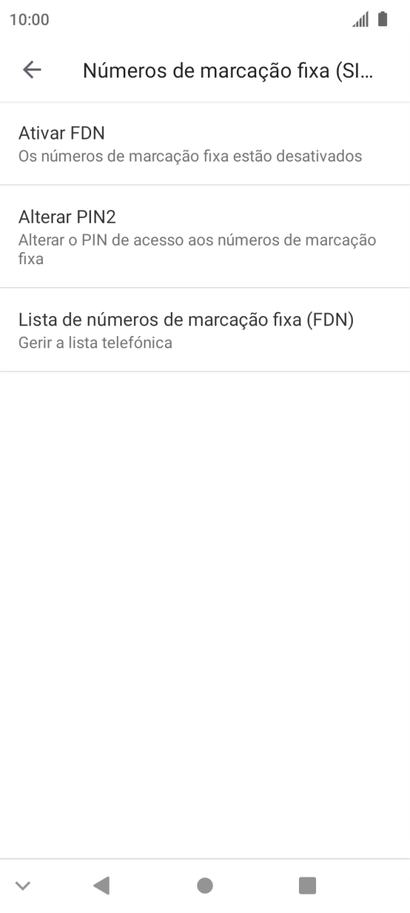 Prima Ativar FDN.