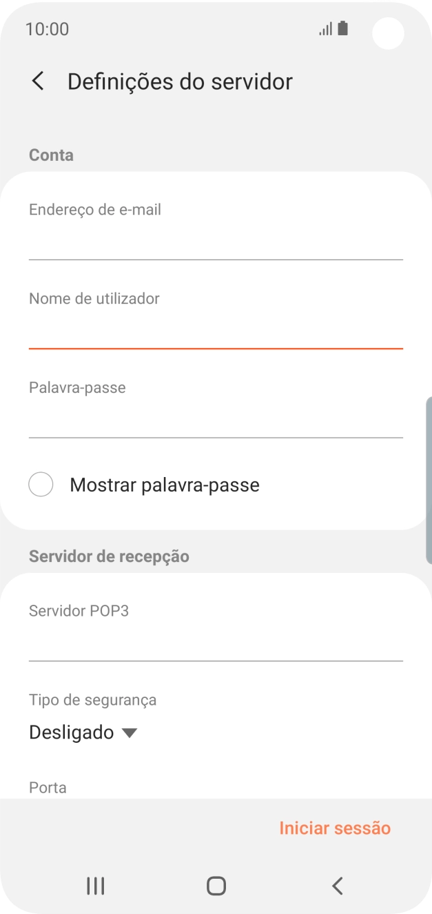 Prima o campo sob 