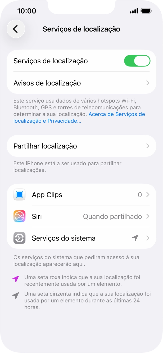 Prima a app pretendida.