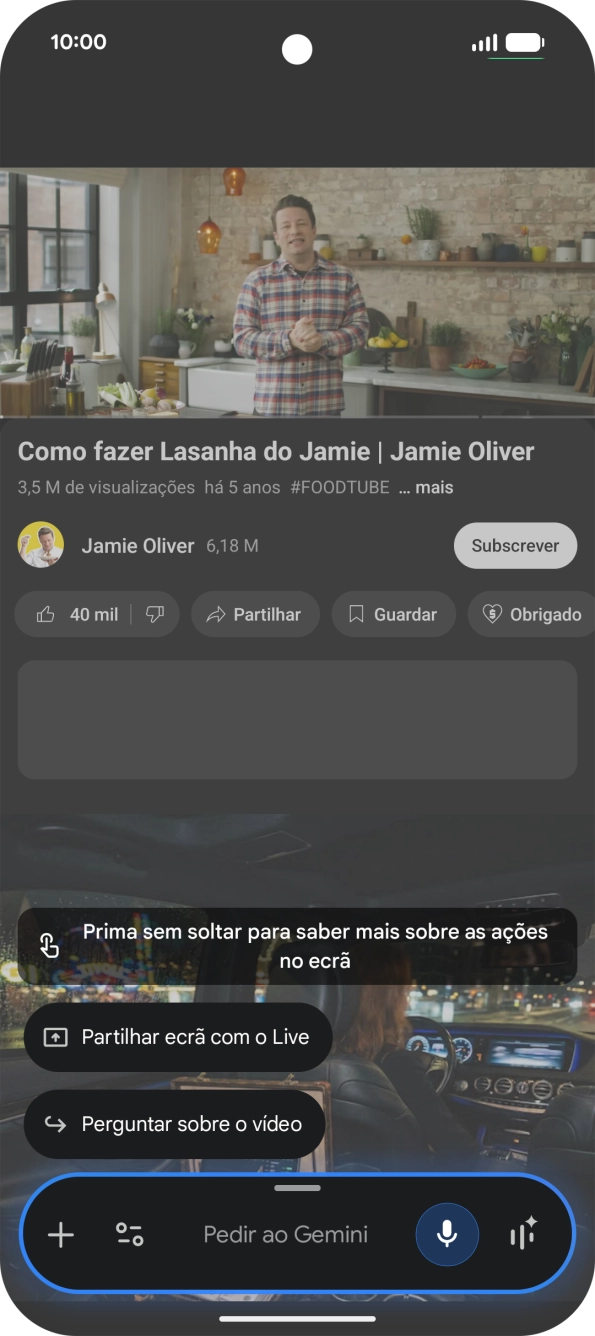 Prima Perguntar sobre o vídeo.